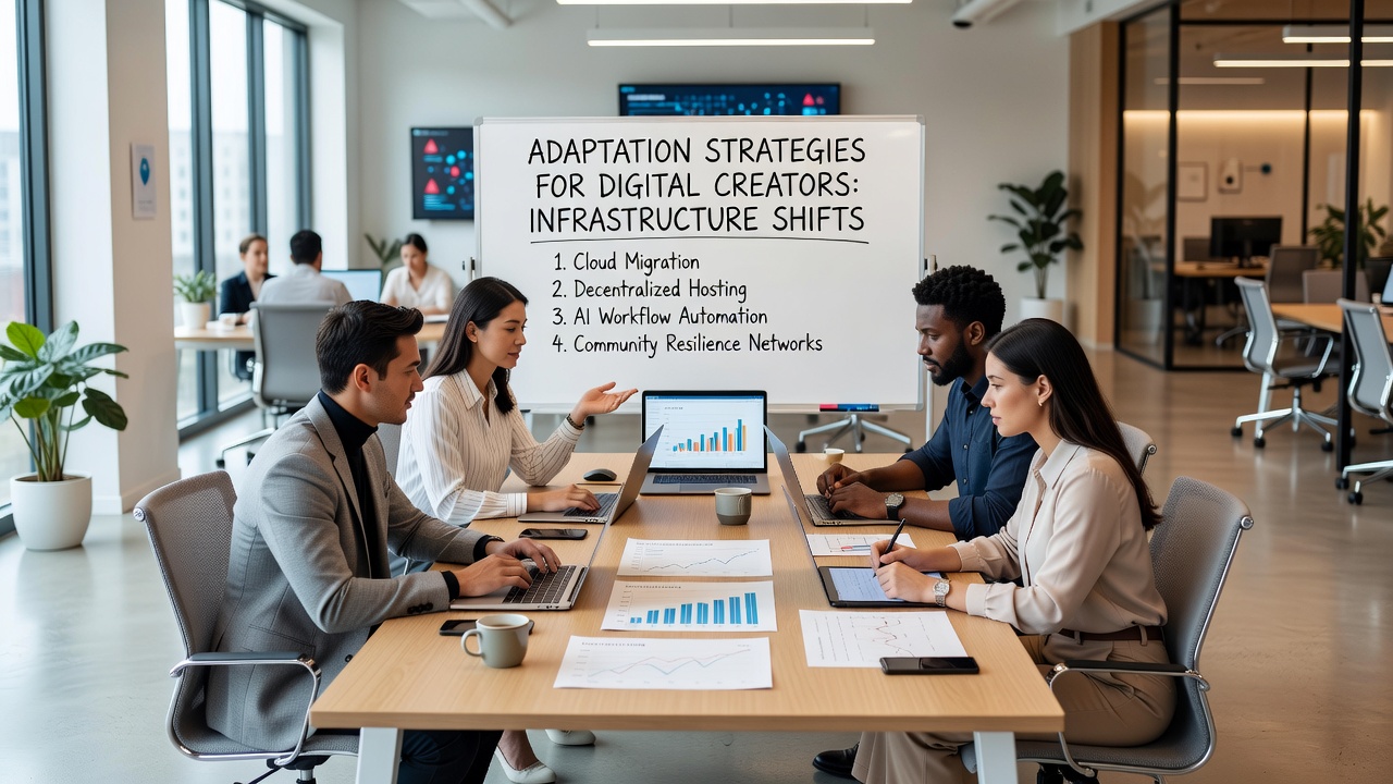 Examining Adaptation Strategies for Digital Creators Facing Infrastructure Shifts